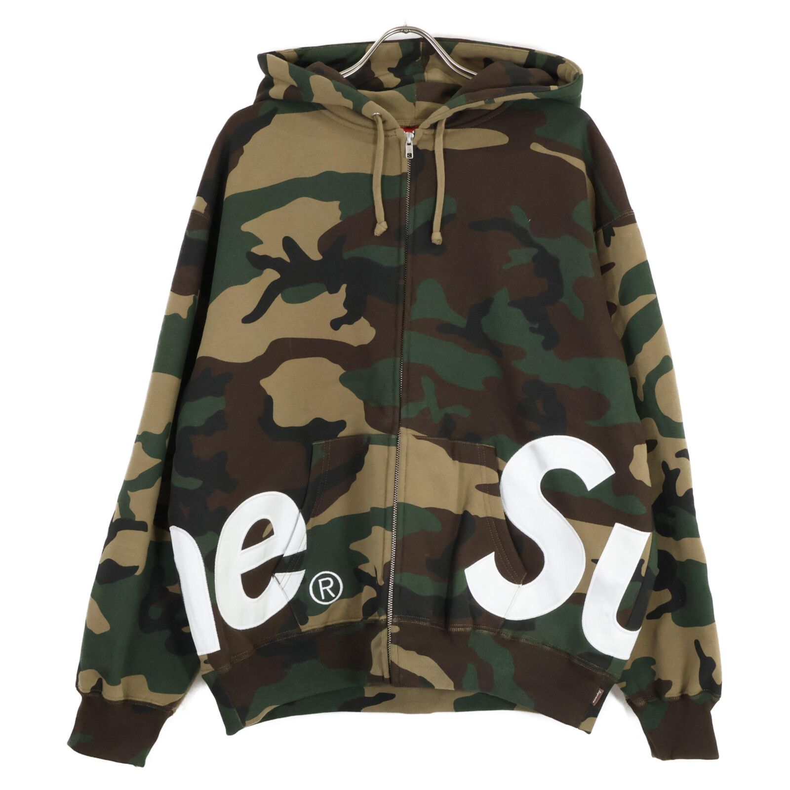 Supreme シュプリーム 【美品/国内正規/25SS】Big Logo Zip Up Hooded