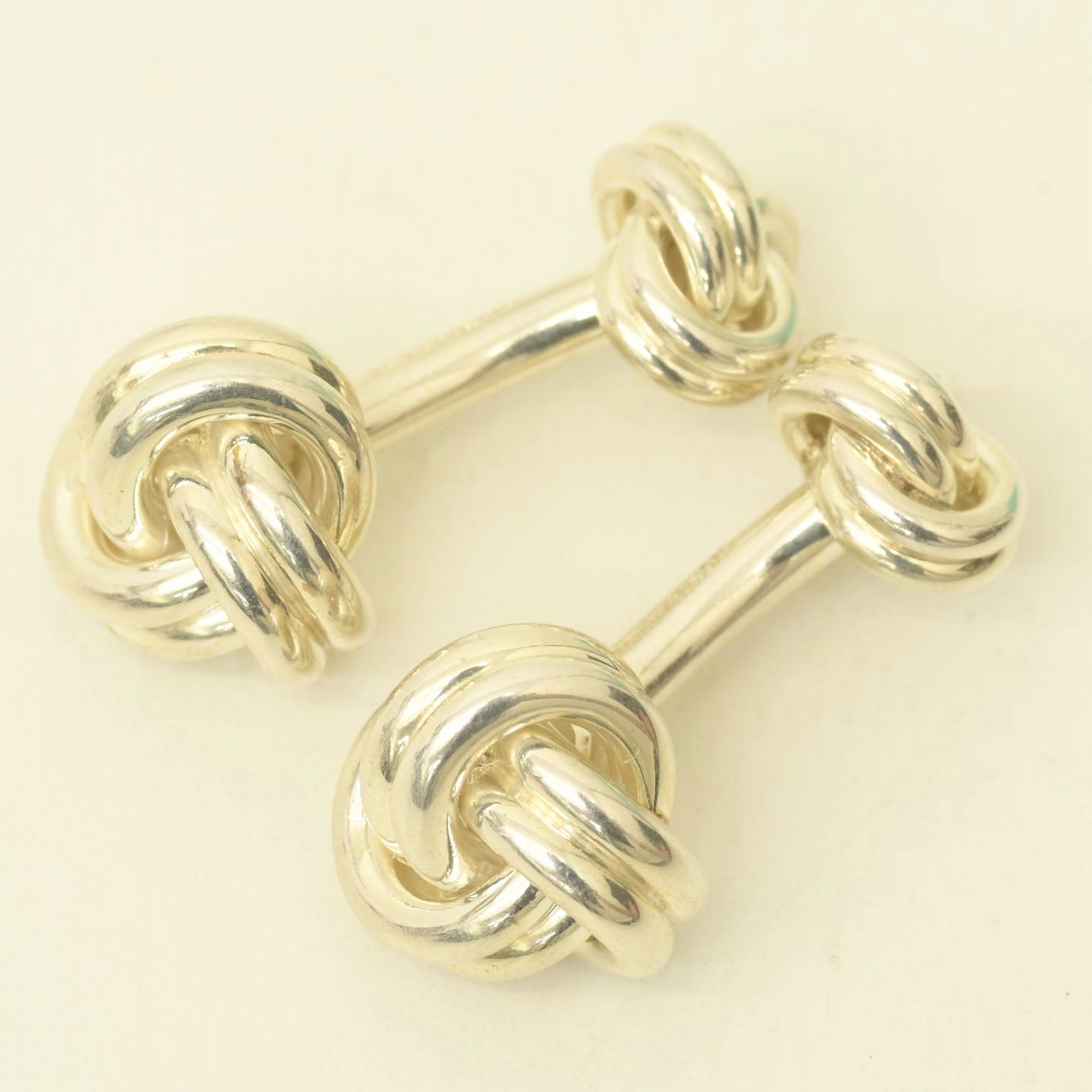 Tiffany & Co. ティファニー 925 ツイスト ノット カフス カフリンクス