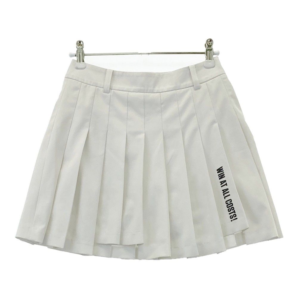 WAAC ホワイト プリーツスカート 23サイズ
