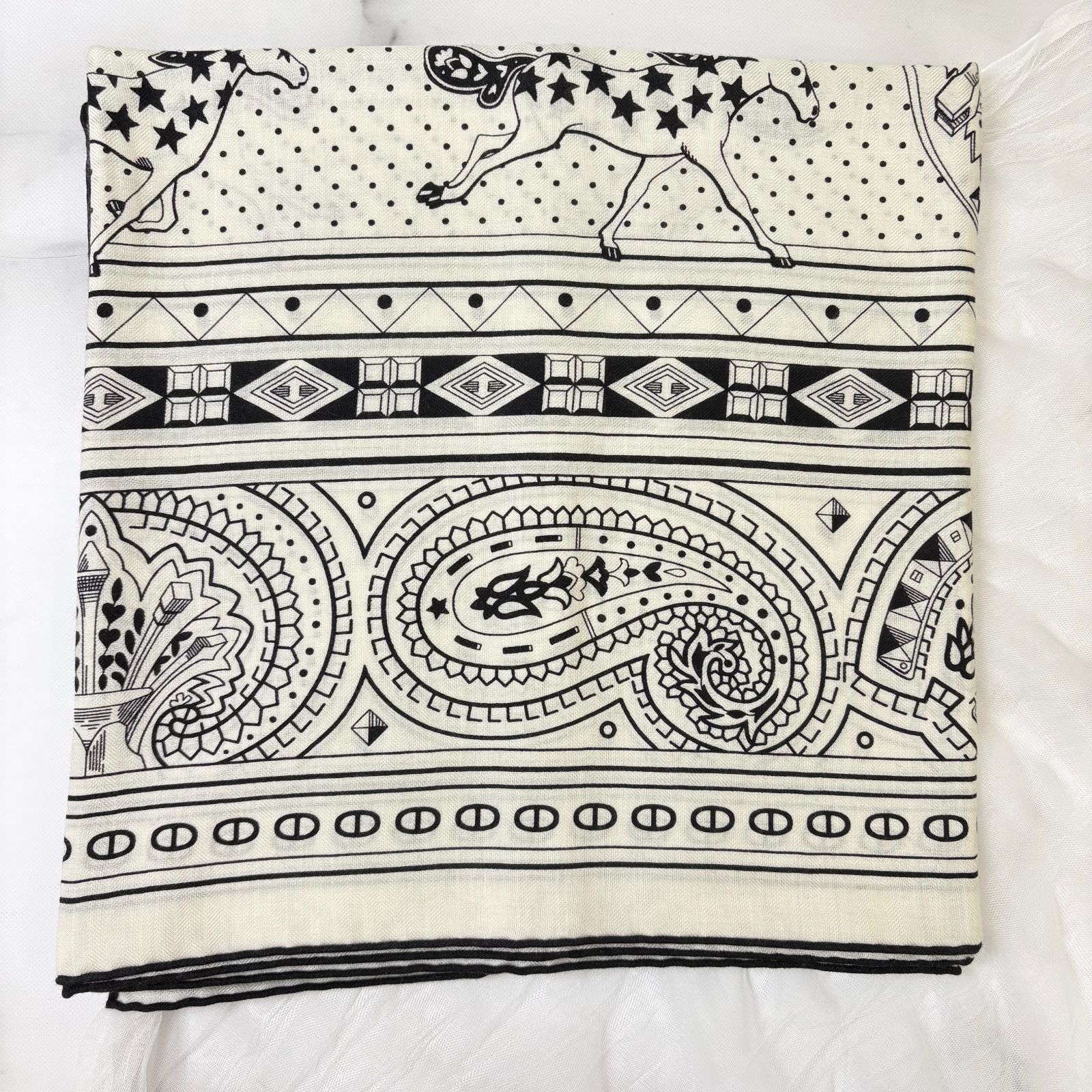 新品未使用 】エルメス カレジェアン 140 《 シュヴァル ドゥ クール