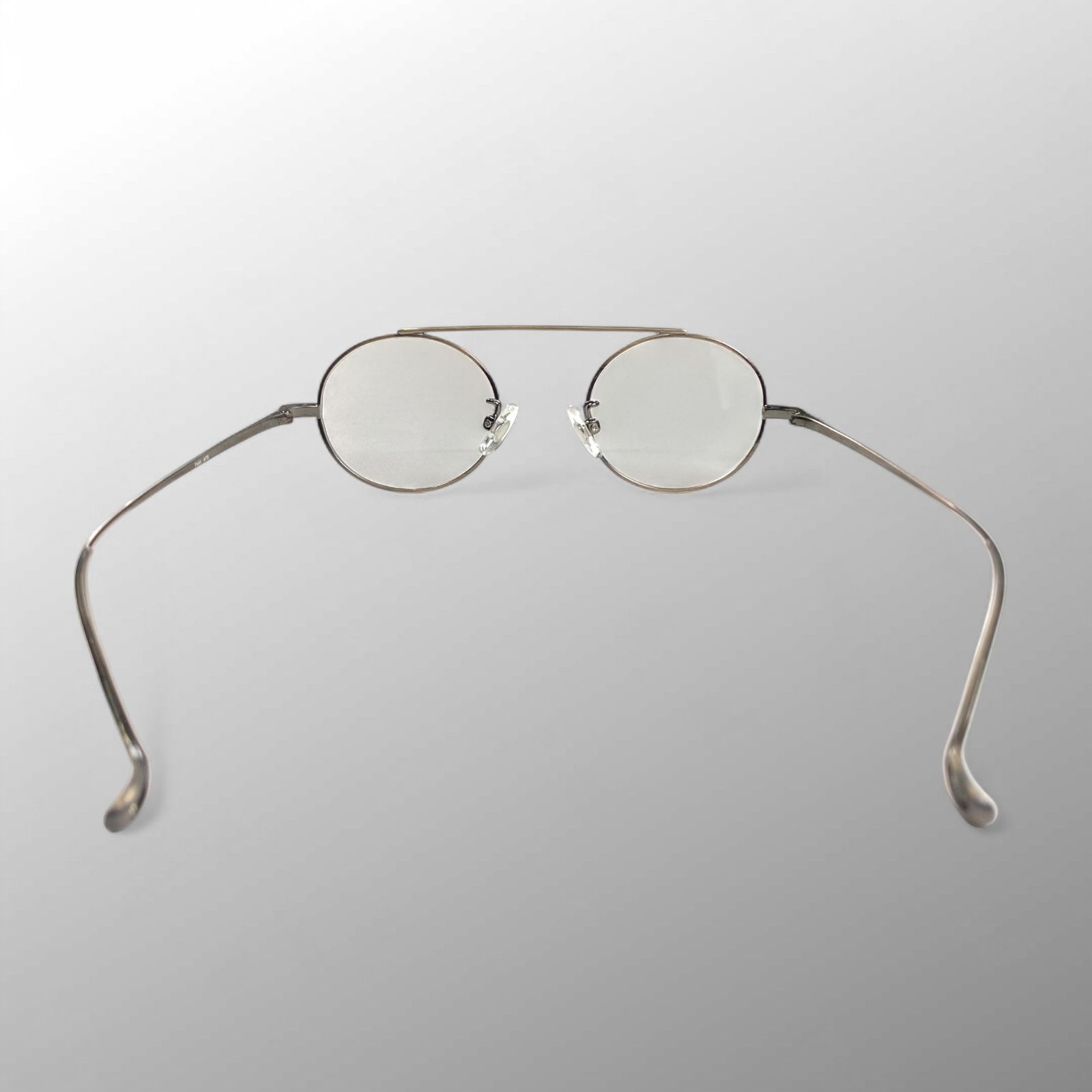 金子眼鏡 × 井戸多美男 【手造】シリーズ / サンプラチナ バーブリッジ