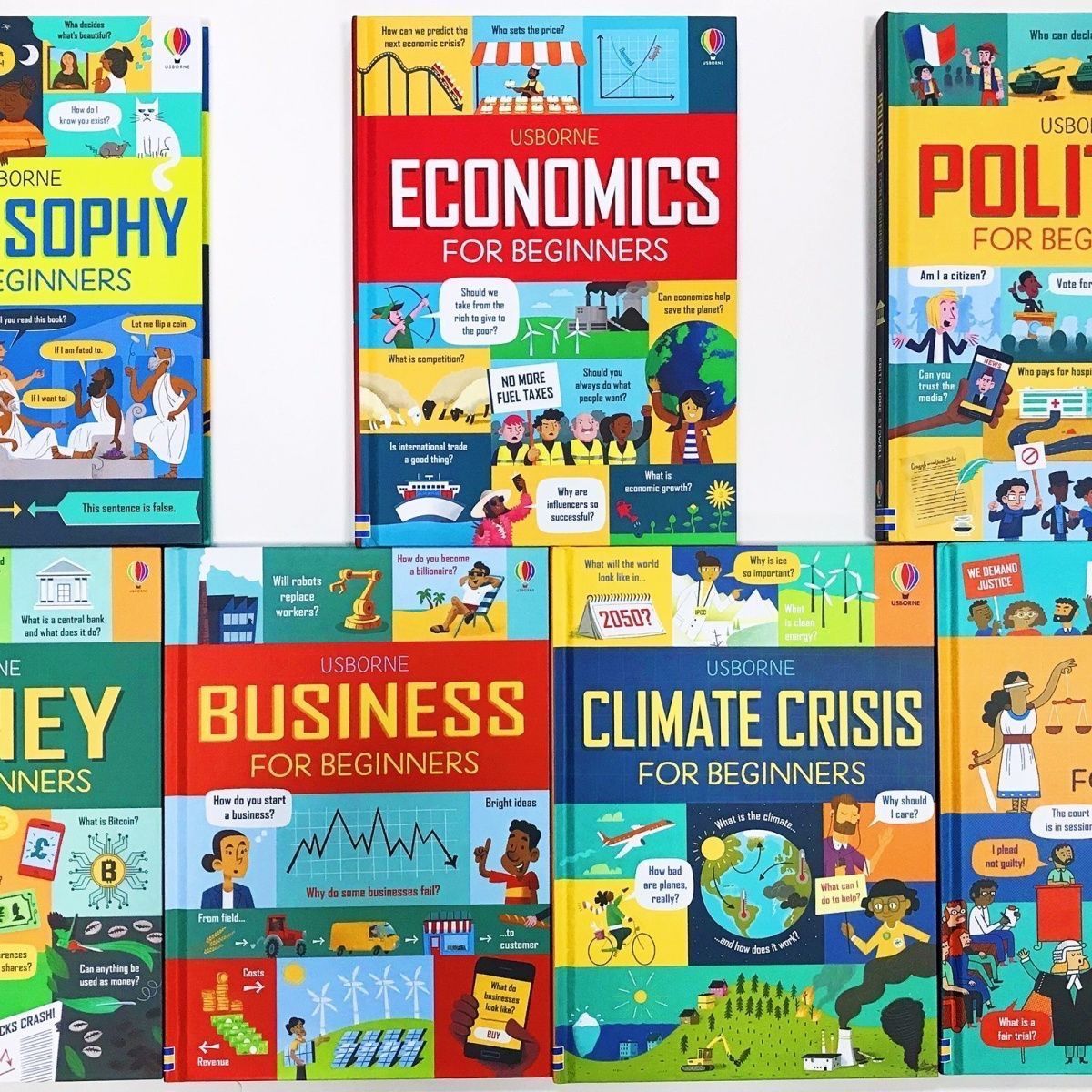 USBORNE BUSINESS FOR BEGINNERS 11冊 英語絵本 USBORNE BUSINESS FOR