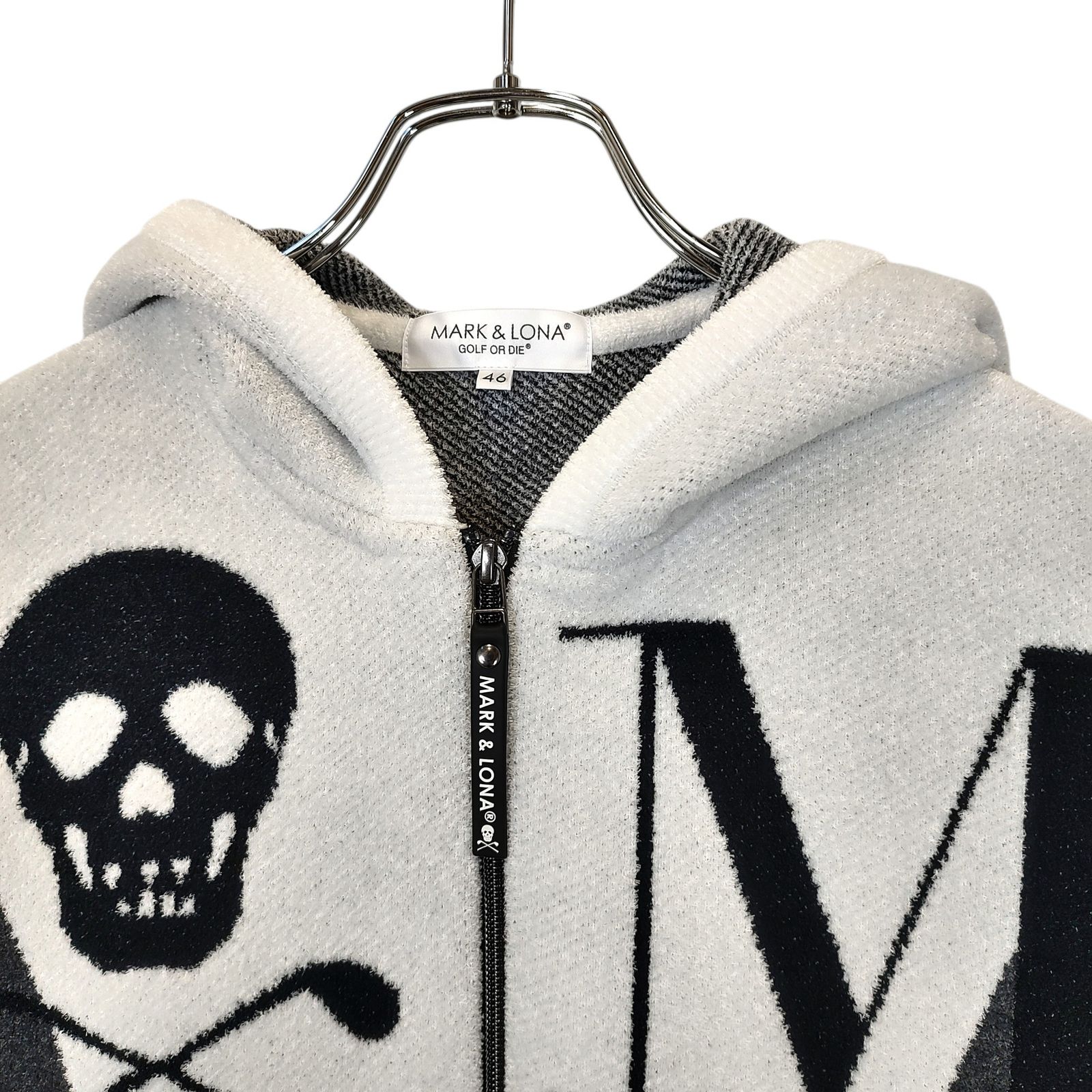 MARK＆LONA マークアンドロナ ゴルフ 23AW ジップアップ パーカー MLM