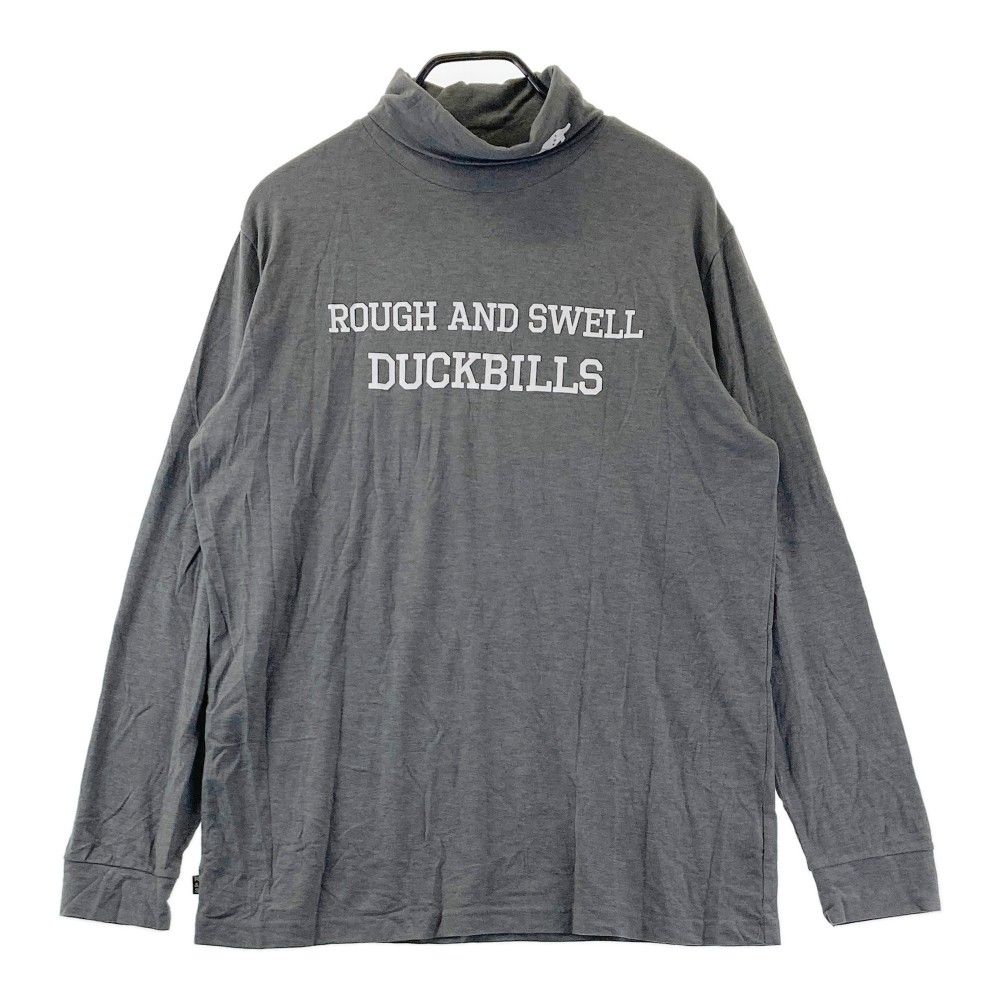 ラフ＆スウェル ゴルフ 長袖モックネック グレー 美品です