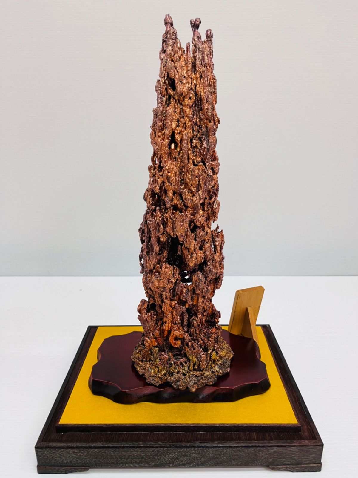 銅滴 含金銀銅製 住友金属鉱山株式会社謹製 重さ約4.35㎏ V 9528D 銅滴