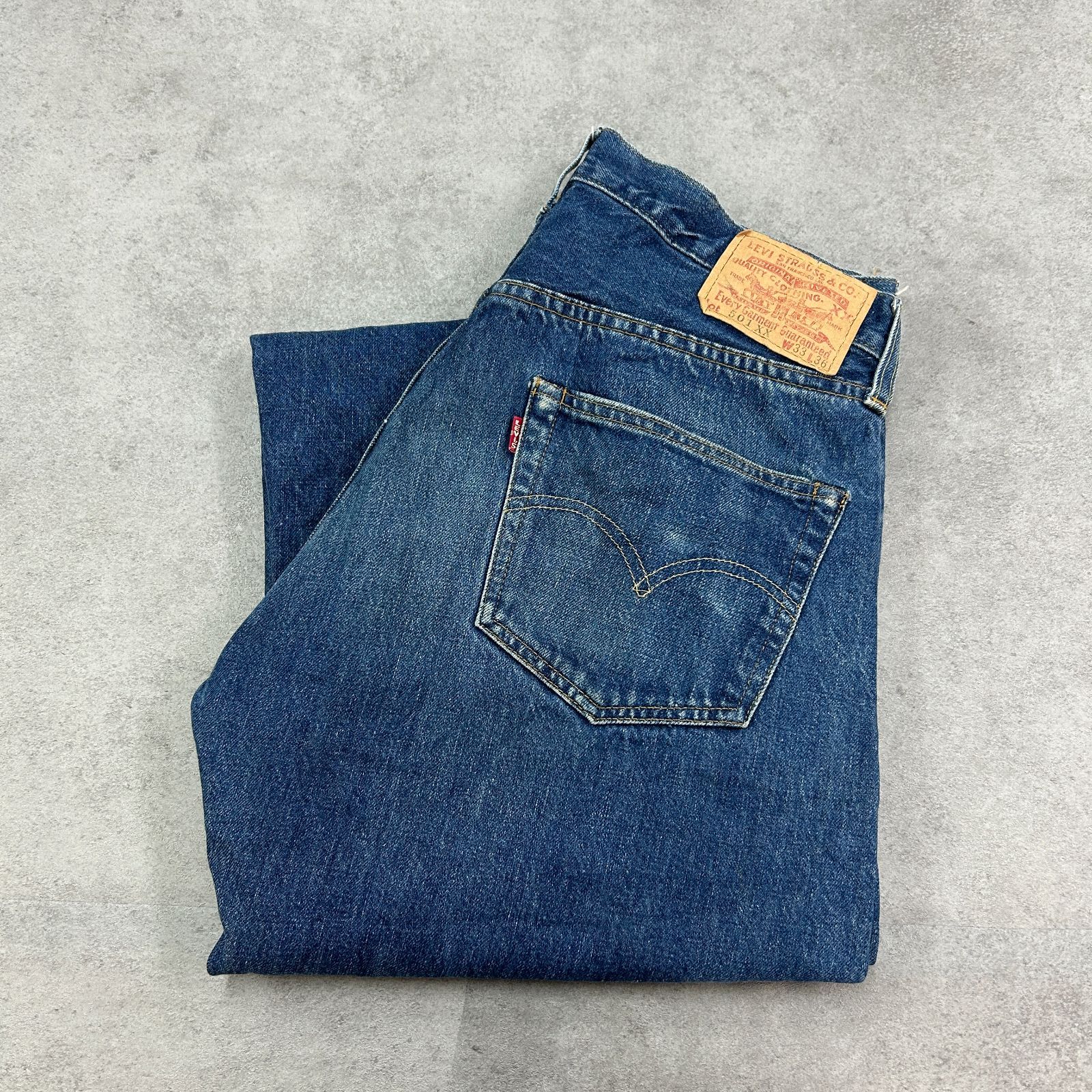 Levi's リーバイス 501XX ビッグE 赤耳 刻印555 バレンシア工場 復刻