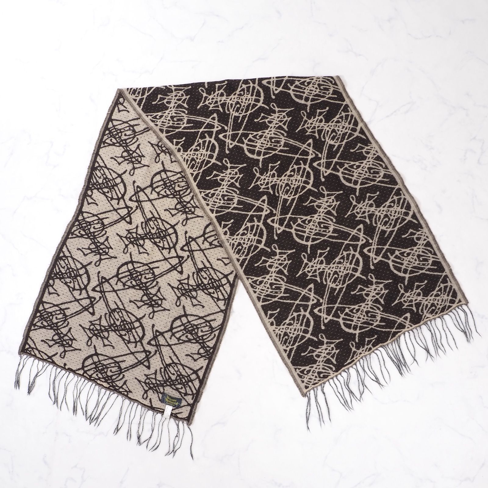 ヴィヴィアンウエストウッド Vivienne Westwood 大判 ストール