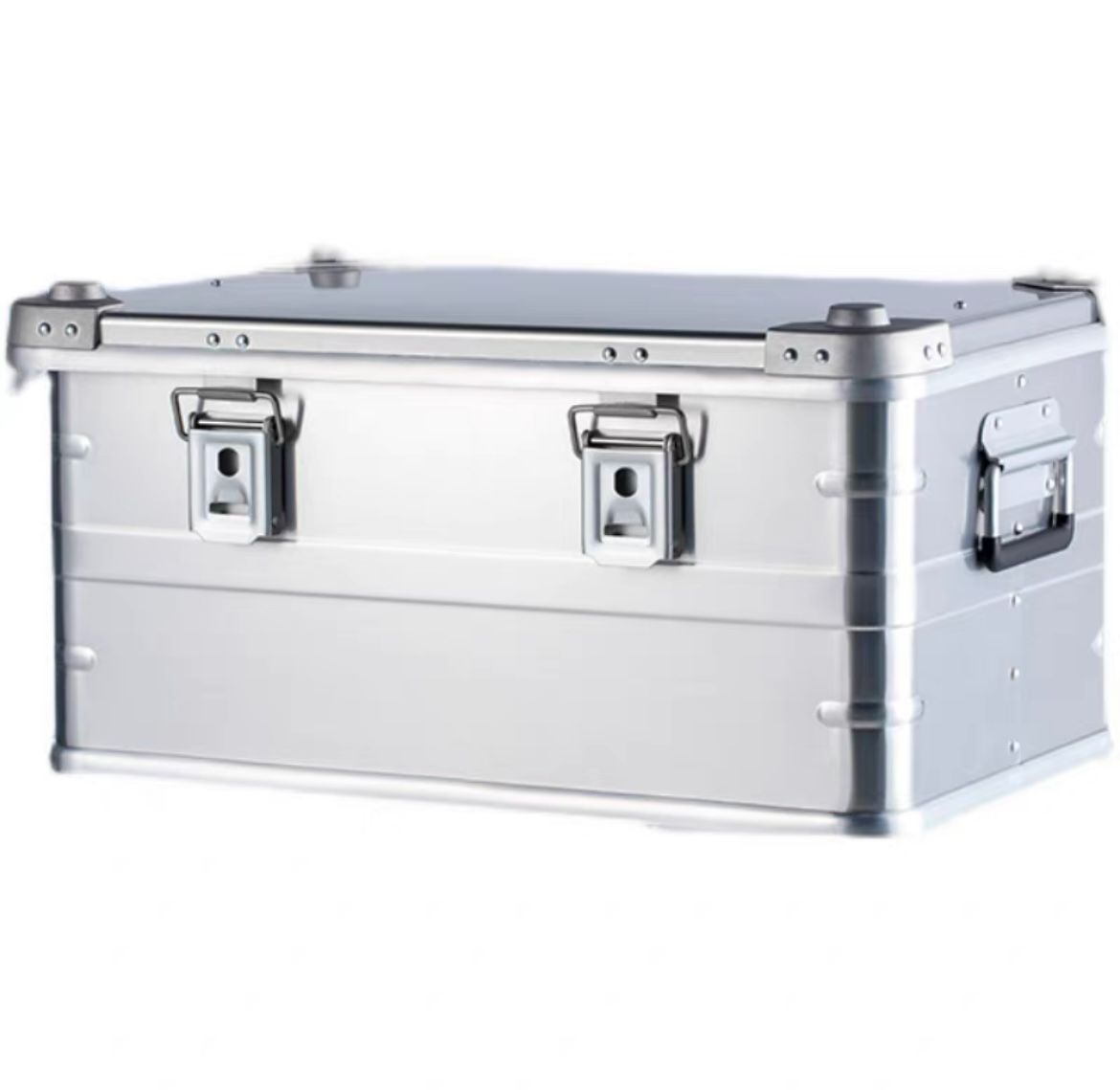 アルミコンテナ 50L グレー 限定カラー キャンプ アウトドア 新品