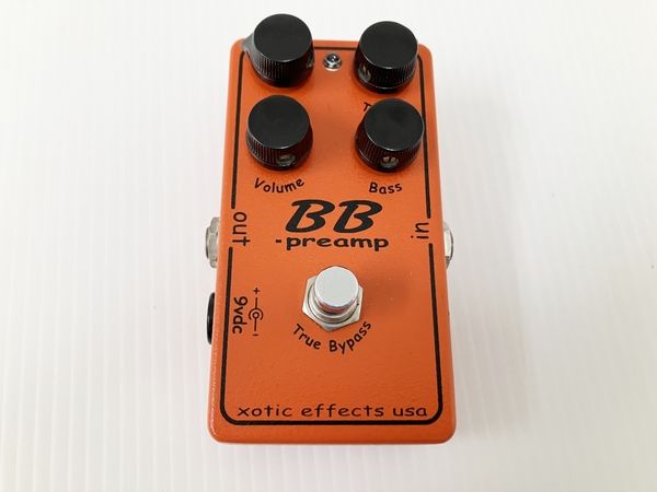 動作保証】Xotic BB PREAMP 手書きシリアル 4桁 オーバードライブ