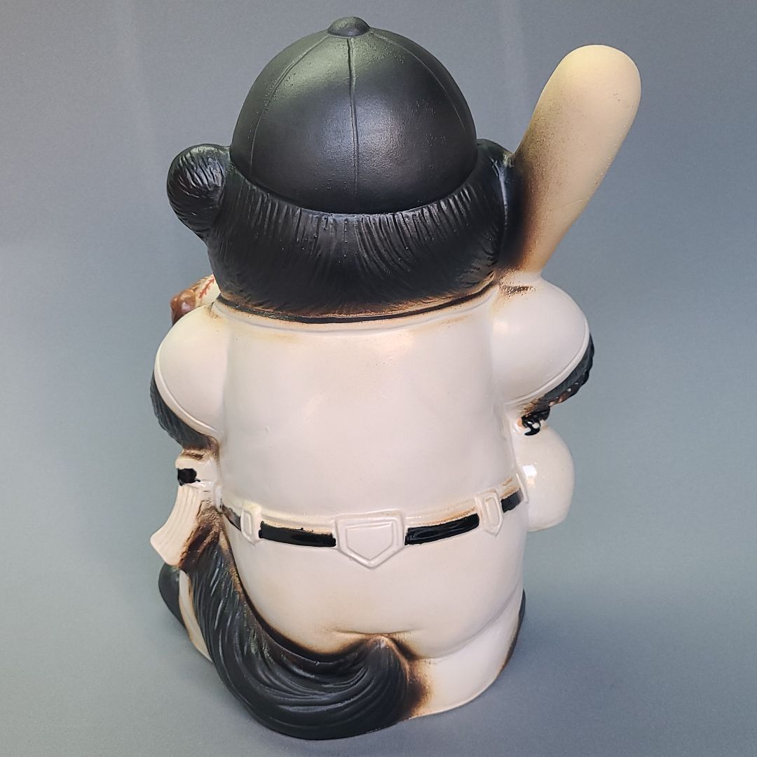 チョー縁起物❗信楽焼野球狸 高さ37cm - メルカリ