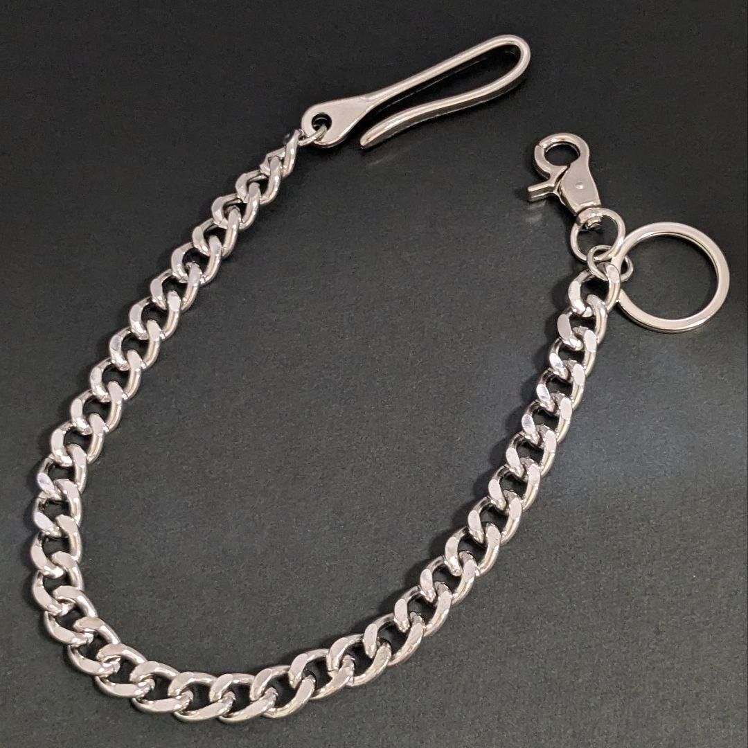 即日発送 タイニーフック ウォレットチェーン シルバー925刻印 【一点