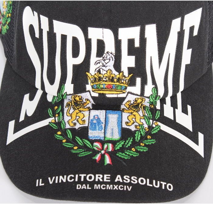 Supreme シュプリーム クレスト メッシュバック シックスパネル