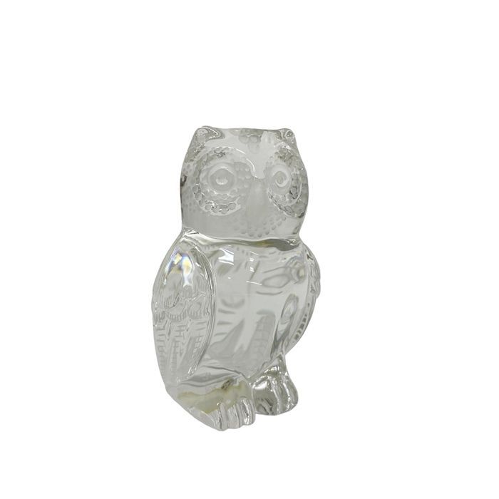 マイセン フクロウの置物 クリスタルガラス・ペーパーウェイト 2025年