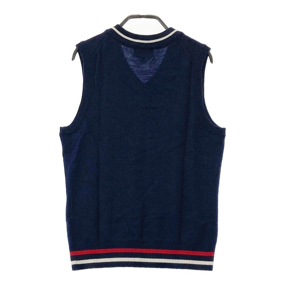 サイズ：0 PEARLY GATES パーリーゲイツ Vネック ニットベスト