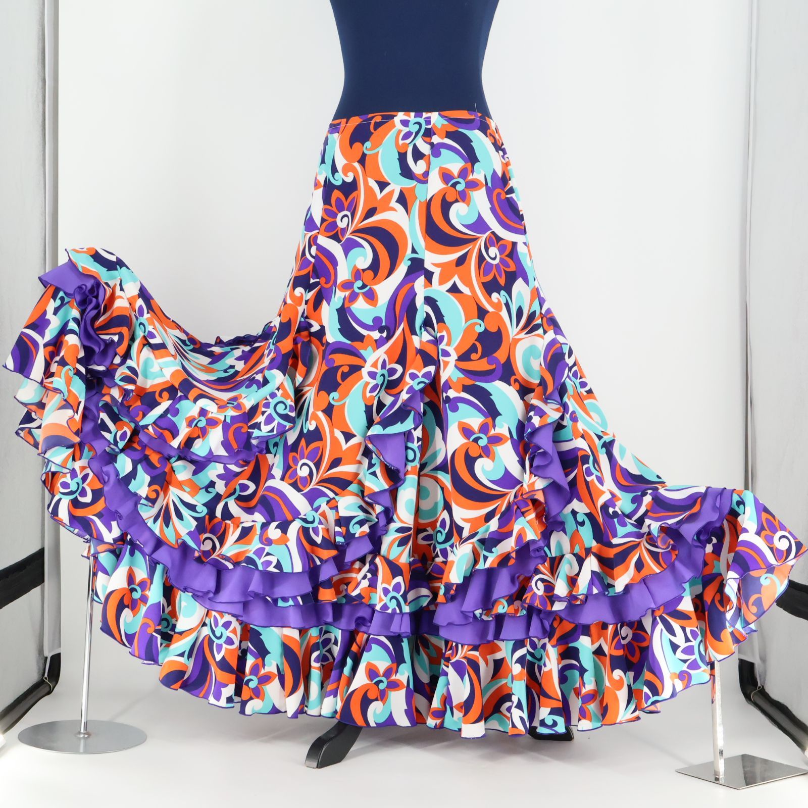 ピー】フラメンコ ブラウス、ファルダ、サシュリボン3点セット ピー様