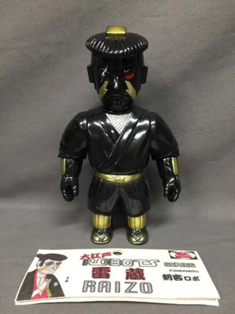 Samuraidoll ソフビ 半蔵門 鬼羅右衛門 大江戸ROBOTS 鴉天狗