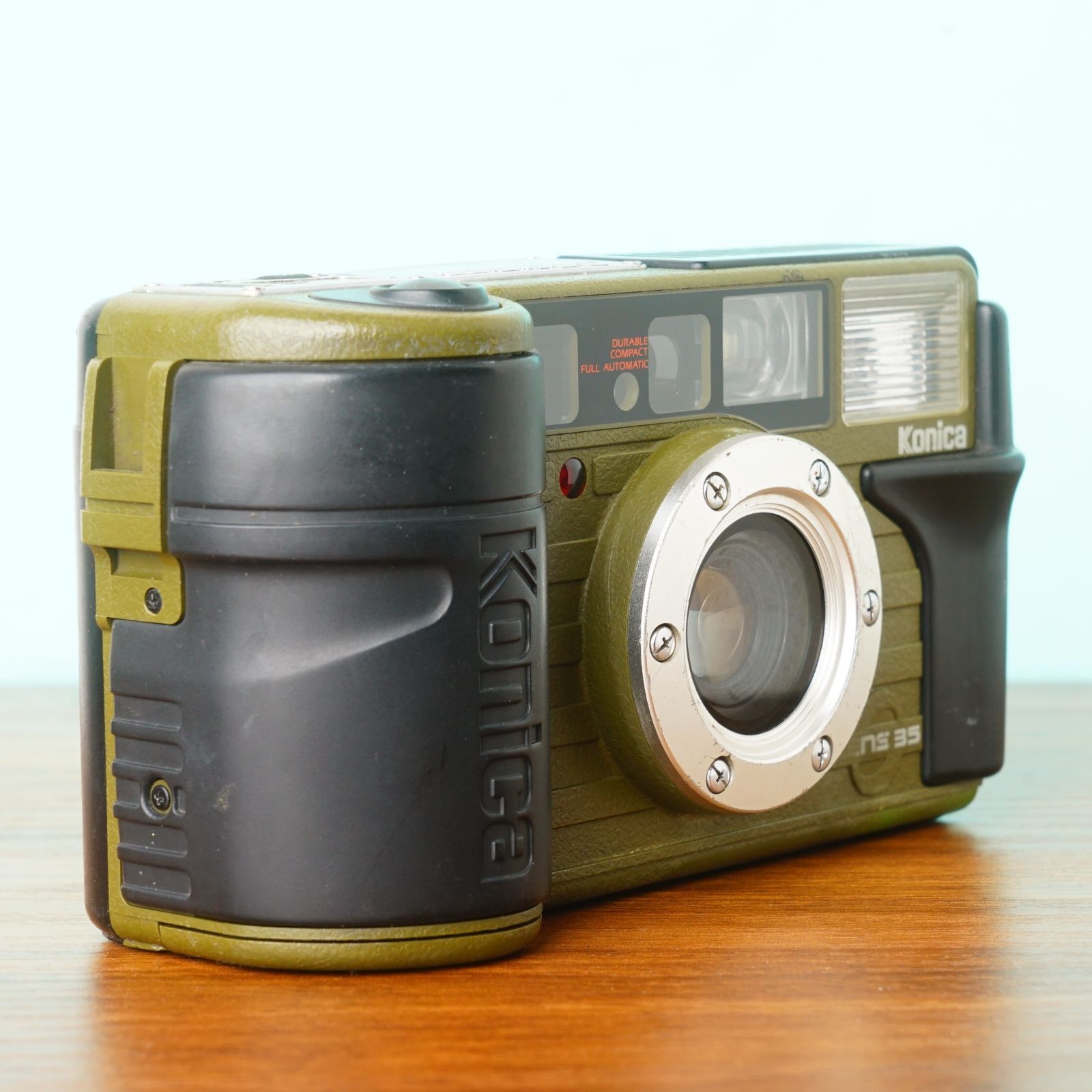 希少カラー◎完動品◎コニカ 現場監督 グリーン フィルムカメラ #263