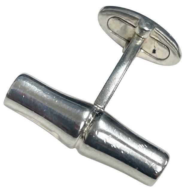 グッチ カフス カフリンクス バンブー シルバー SV925 カフス