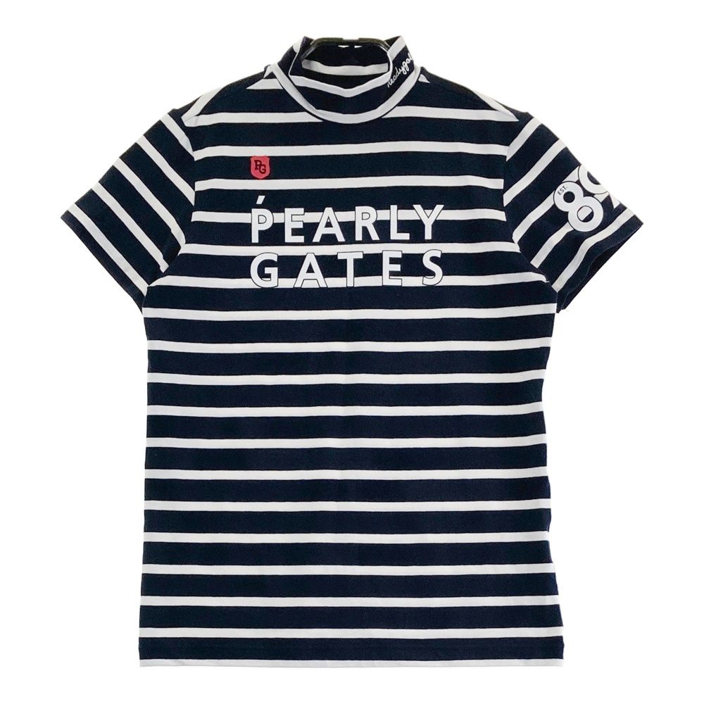 PEARLY GATES ロゴプリントシャツ PEARLY GATES ロゴプリントシャツ