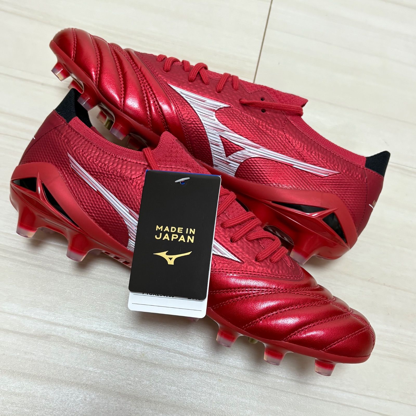 MIZUNO ミズノ モレリアネオ4β JAPAN ジャパン ルビーレッドパック