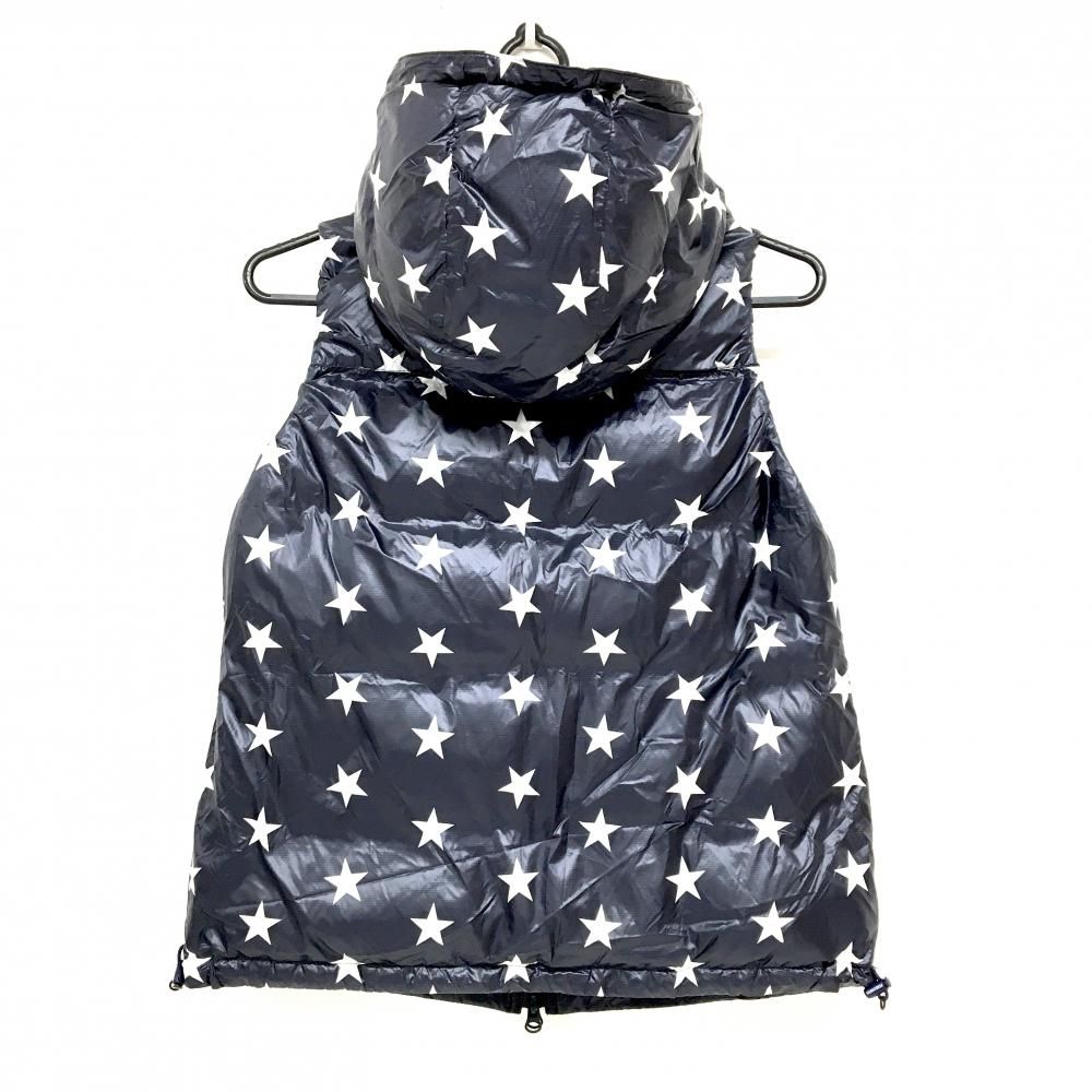 パーリーゲイツ ダウンベスト 星柄 0 【公式通販】
