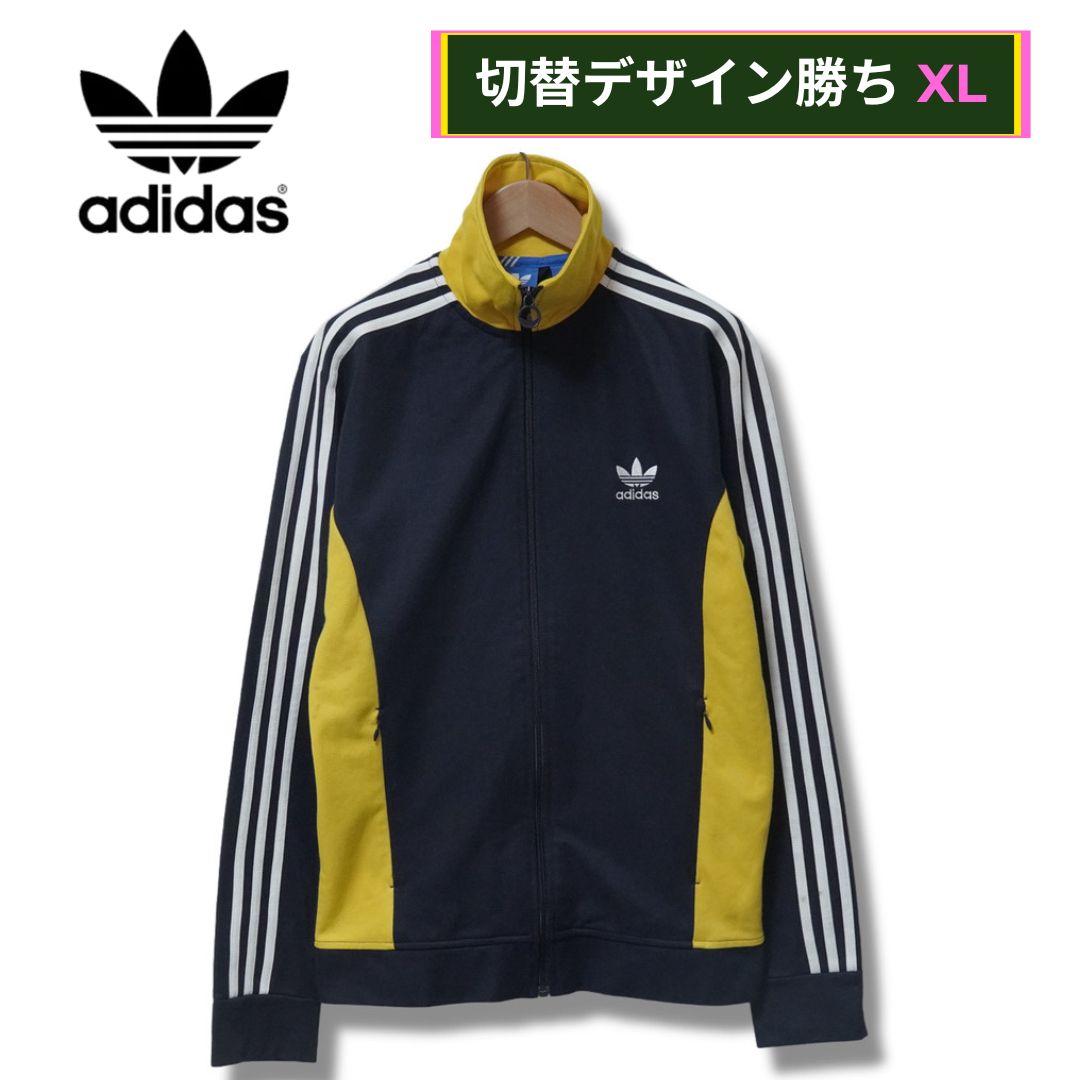 アディダスオリジナルス トラックジャケット XL ネイビー 00s adidas