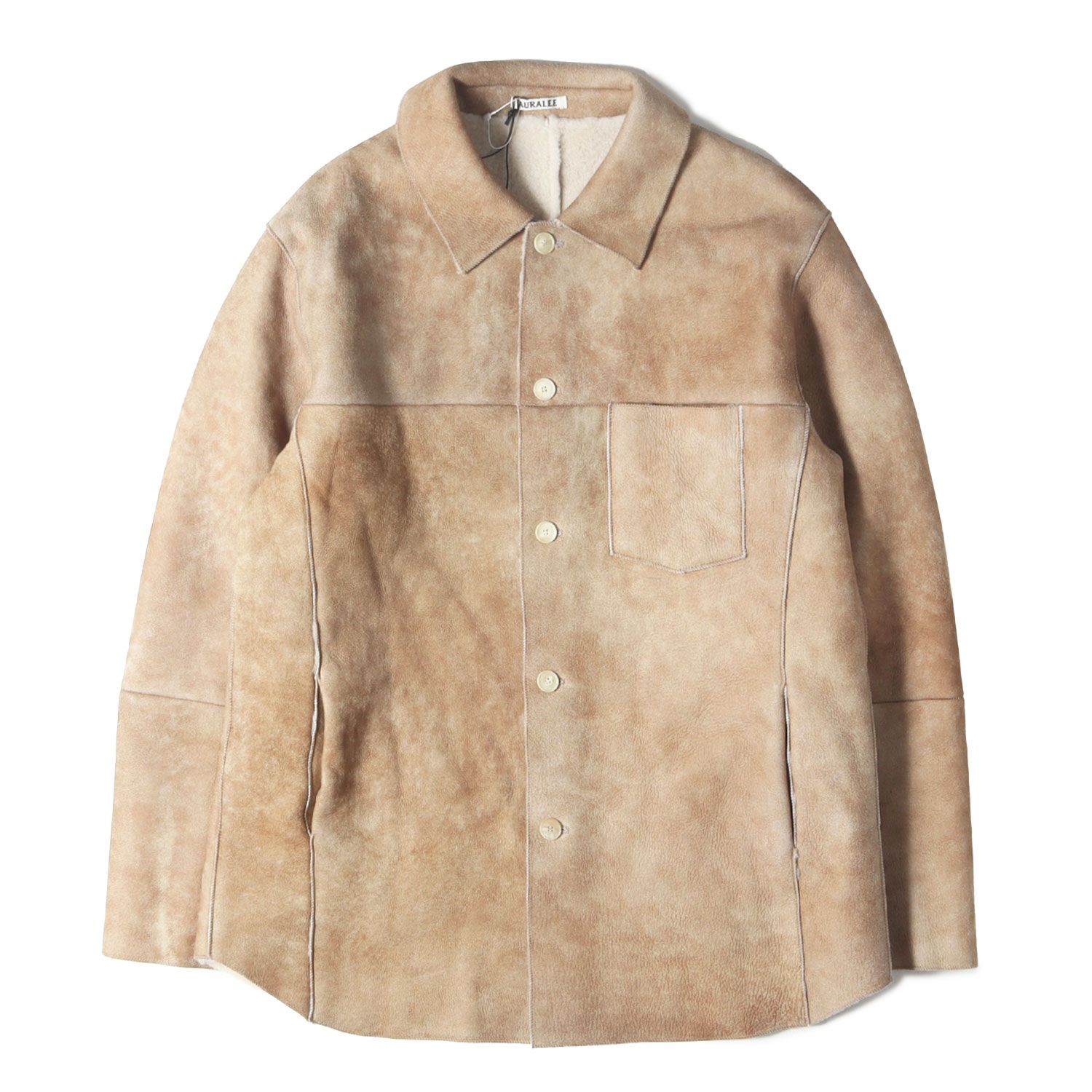 新品】AURALEE オーラリー ブルゾン ベージュ サイズ:4 | 25AW