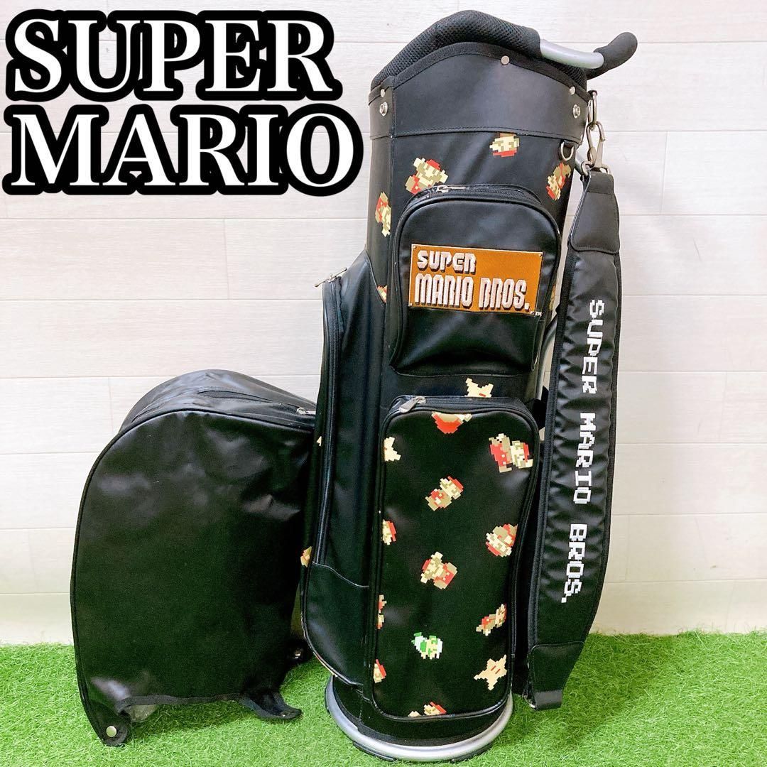 M3.スーパーマリオ 希少 ゴルフクラブ キャディーバッグ 任天堂