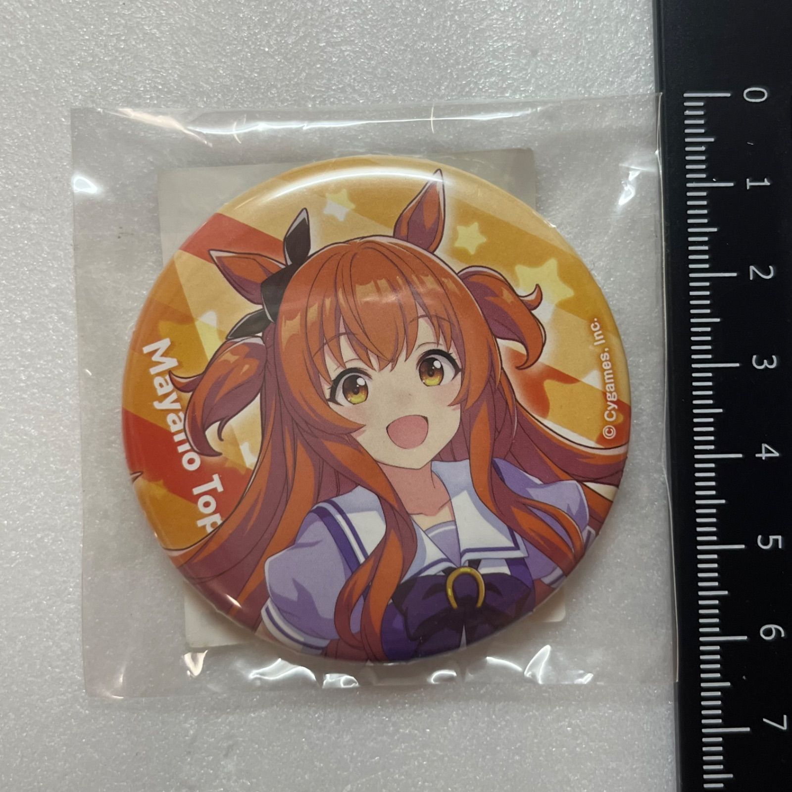 ウマ娘 マヤノトップガン 公式 制服缶バッジ 80点 ウマ娘