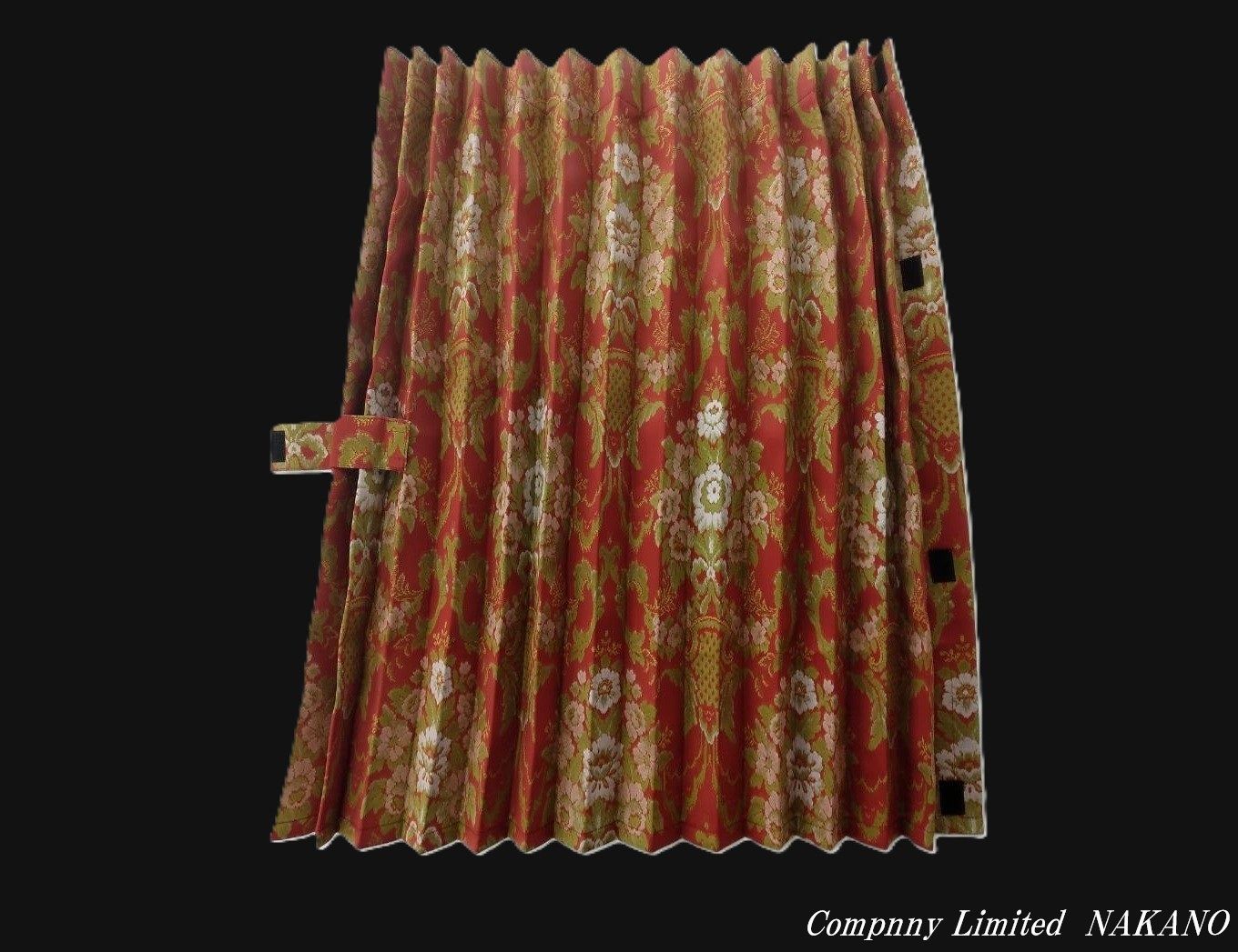 金華山 オスカー 仮眠カーテン 両面両柄 オスカー調両面プリント仮眠