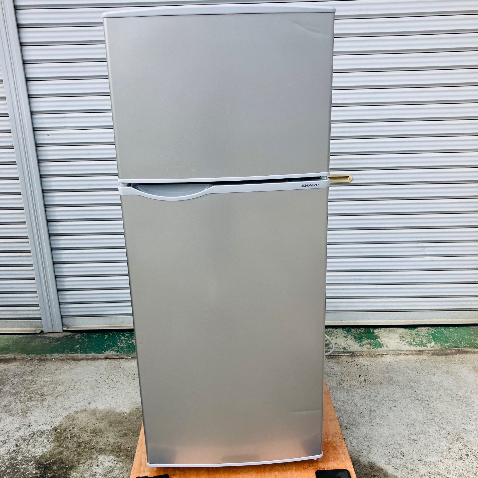 11h29. SHARP シャープ ノンフロン冷凍冷蔵庫 SJ-H13E-S 2021年製