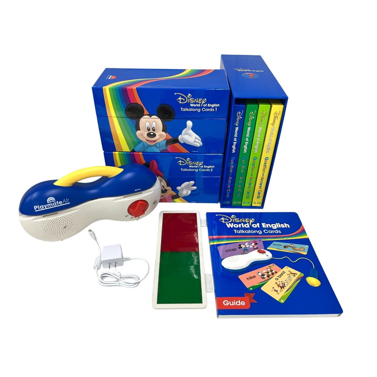 DWE Q&Aカード 2018年頃 ディズニー 英語システム 教材 中古 Y8353771