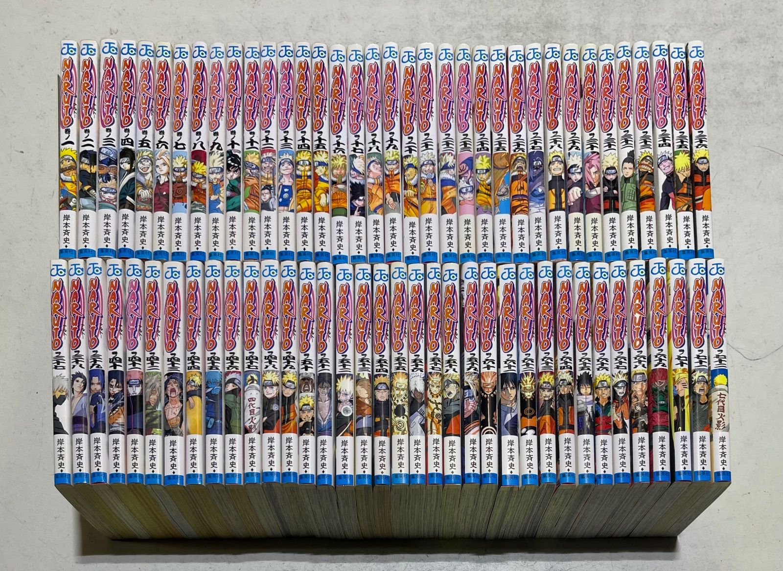 ナルト k003-1606-254* NARUTO ナルト 全72巻 完結 岸本斉史 全72巻
