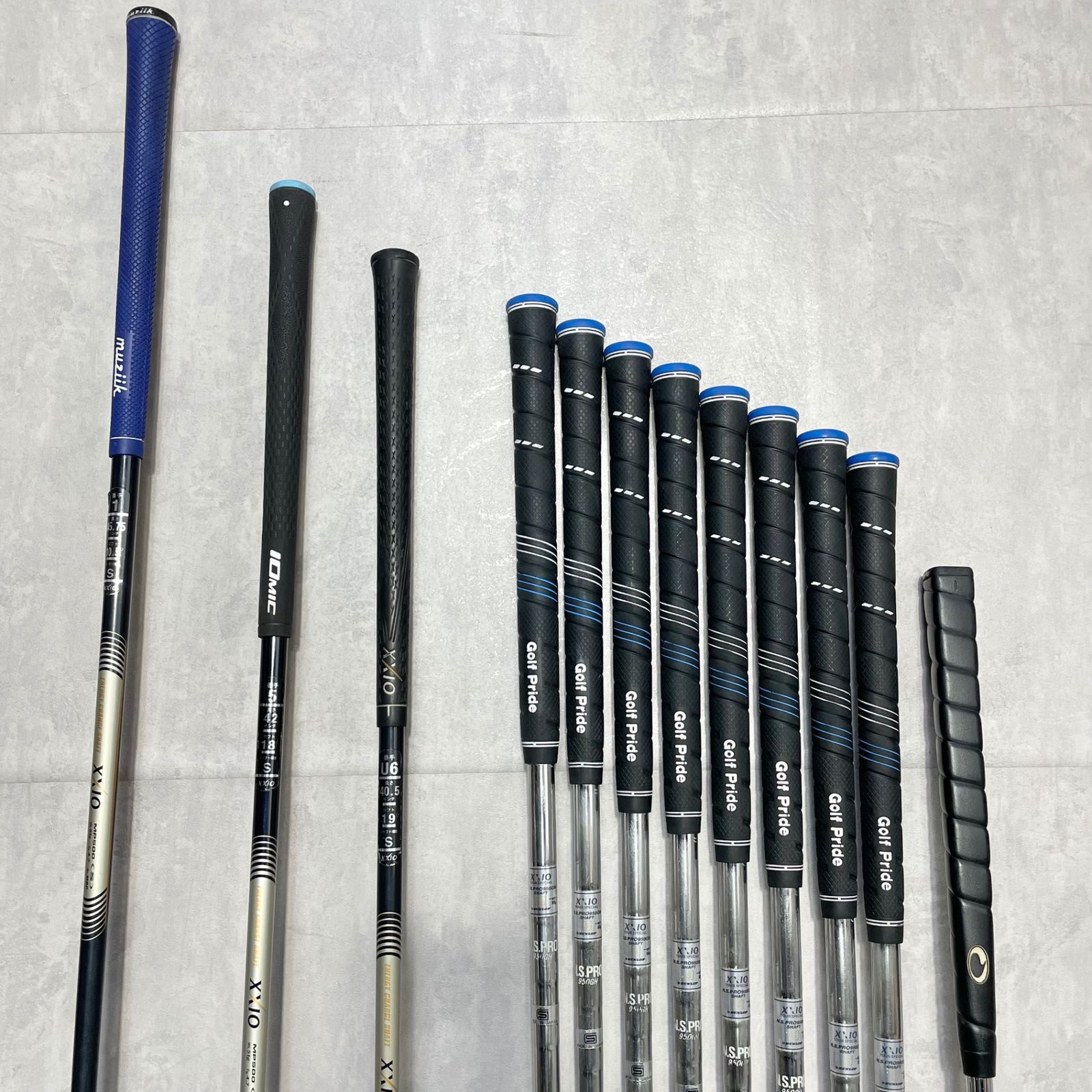 貴重レフティ！ゼクシオ XXIO MP500 ゴルフクラブセット 12本 R 左