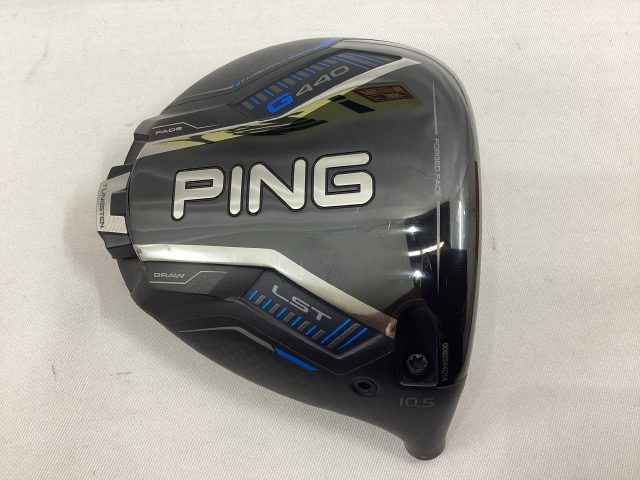 10.5 ピン G440 LST ヘッドのみ 純正カバー付 PING G440 LST