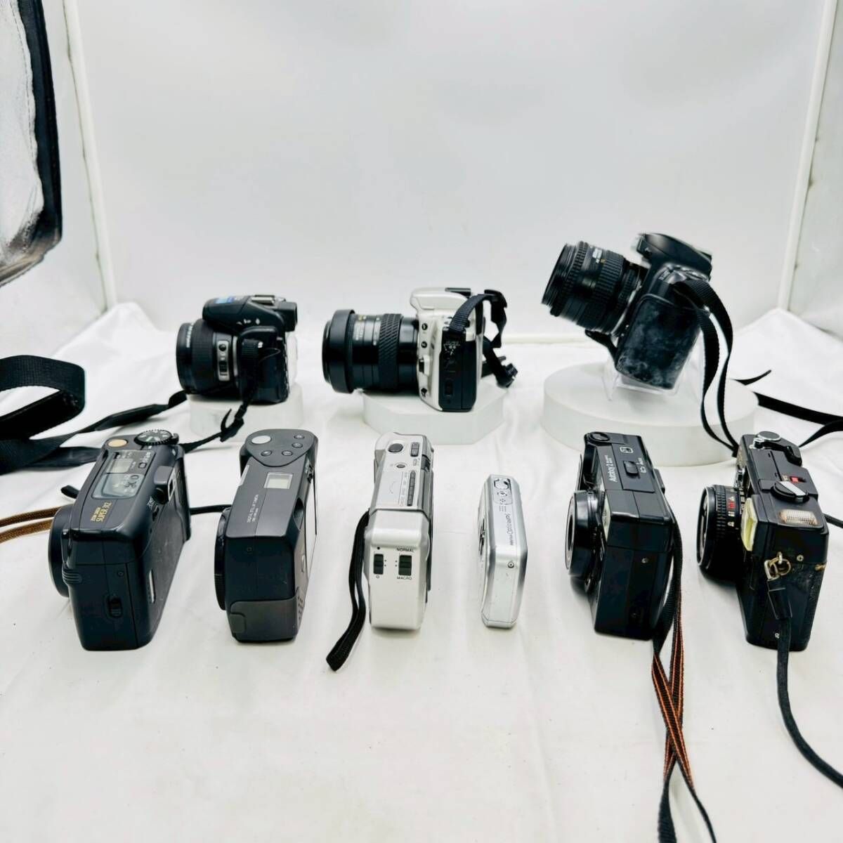 ジャンク】デジカメ 4点まとめ売り ジャンク】デジカメ 3点まとめ売り