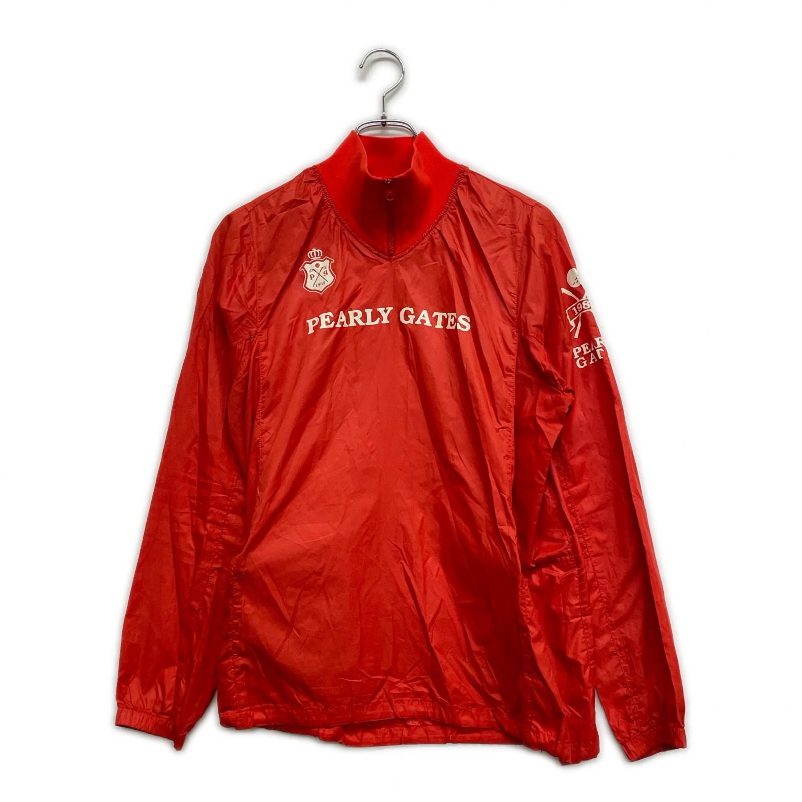 訳あり】【PEARLY GATES】サイズ6赤＊ツインスニード＊シャカシャカ 訳