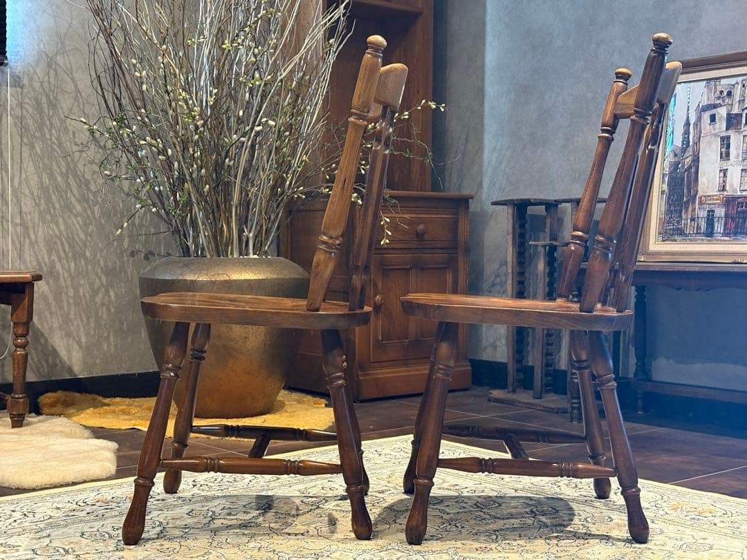 コイズミ KOIZUMI 木製椅子 丸形 天然木 ダイニングチェア コイズミ