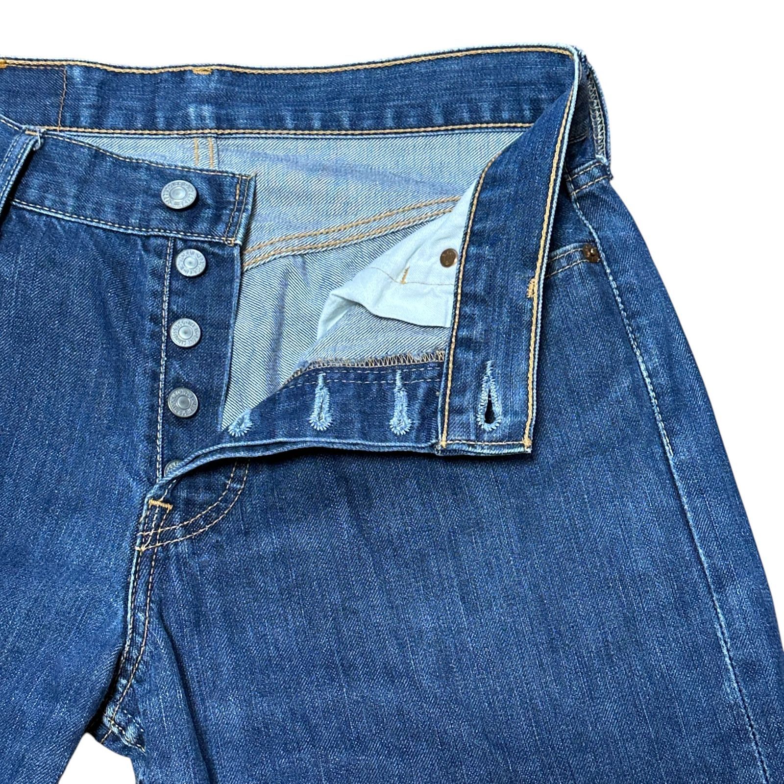 05年8月製造LEVI'S 501-01 359 【濃紺】Levi's501 フィリピン製 W33