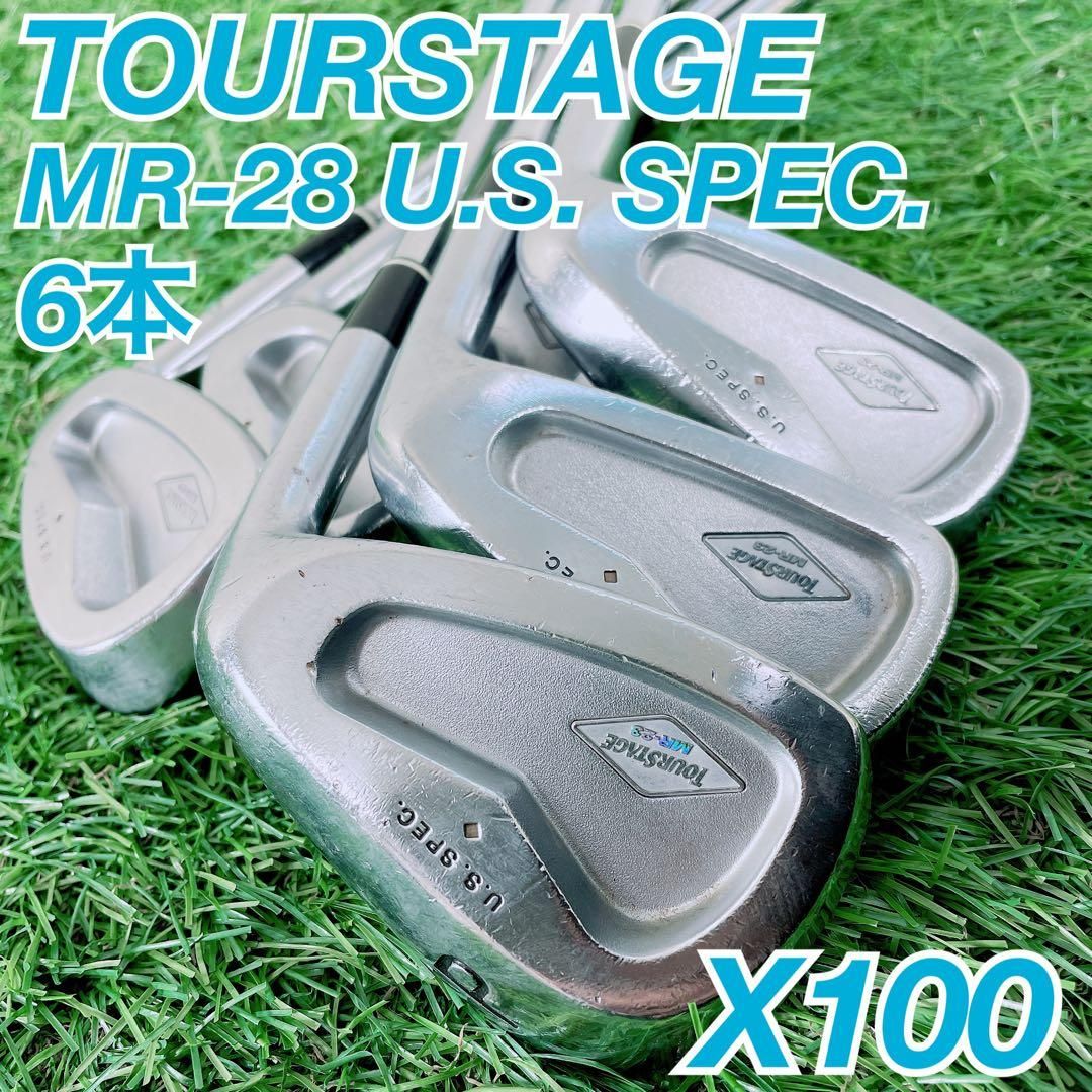 ゴルフ メンズ アイアン セット ツアーステージ MR-28 N1809 - メルカリ