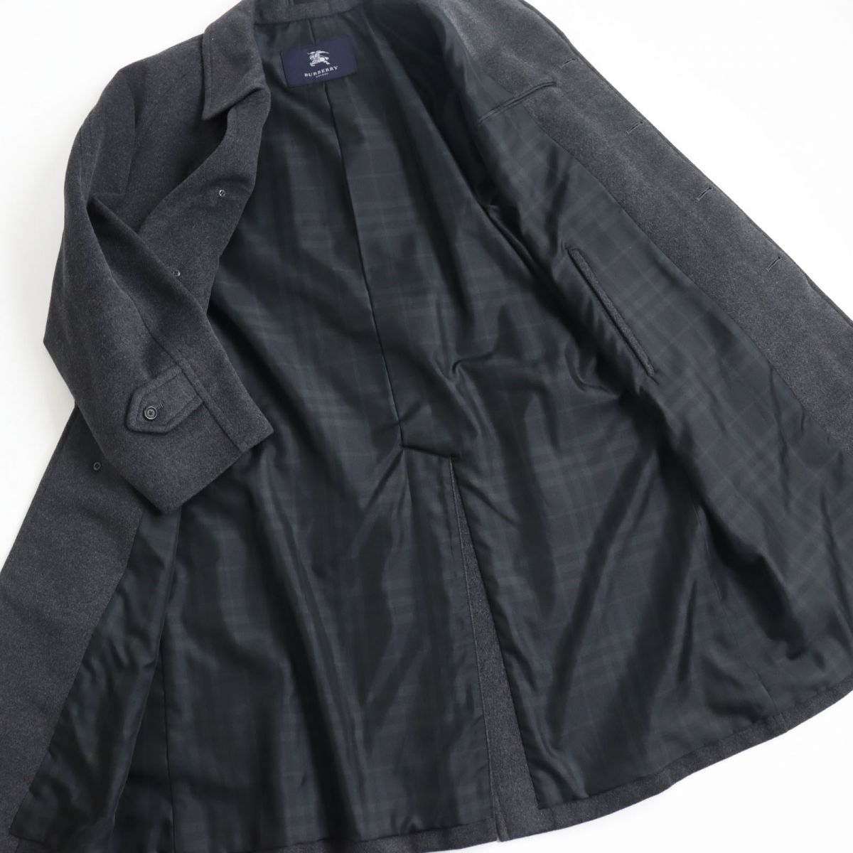 ドンドン見直し】良品○BURBERRY LONDON バーバリーロンドン カシミヤ