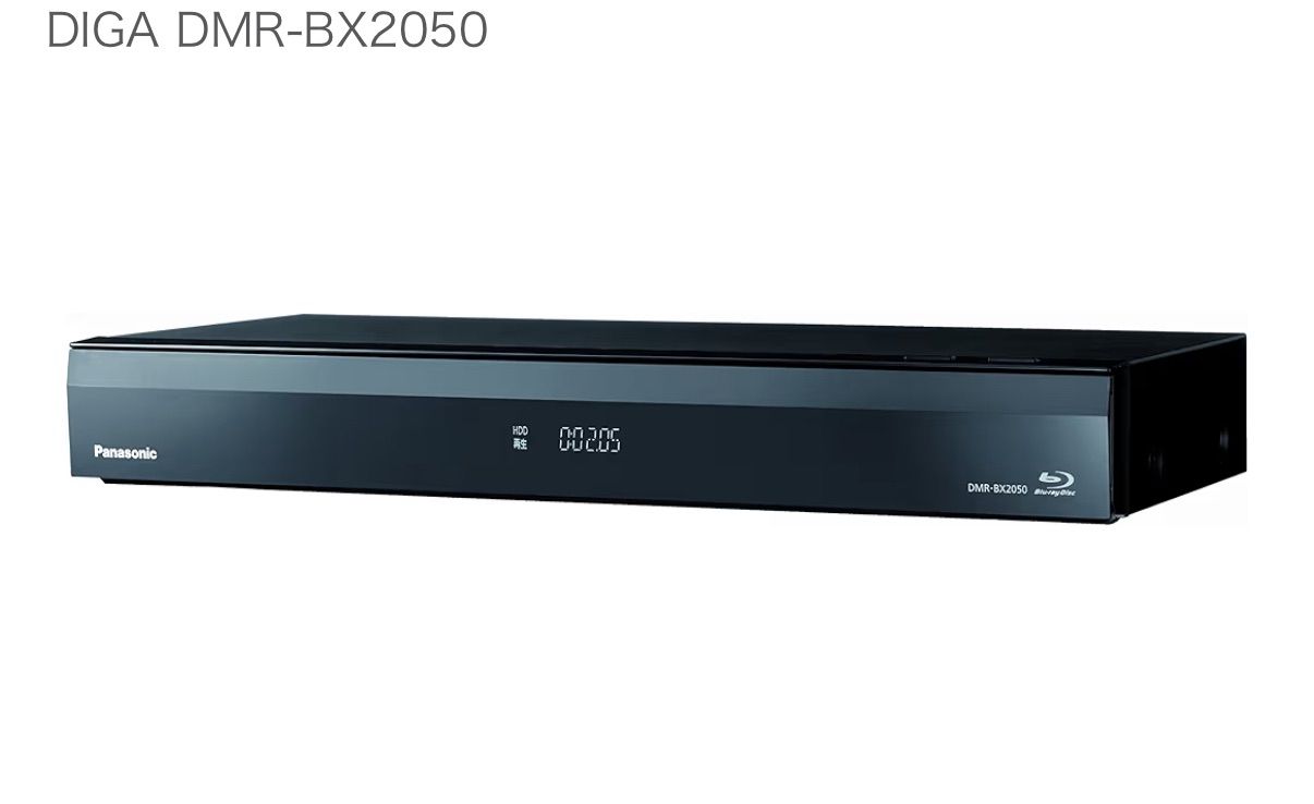 パナソニック 2TB 7チューナー ブルーレイレコーダー 全録 6チャンネル