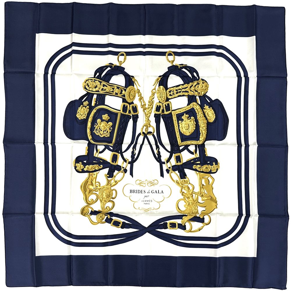 エルメス】カレ90 グランアパラ 式典用馬具 エルメス HERMES スカーフ