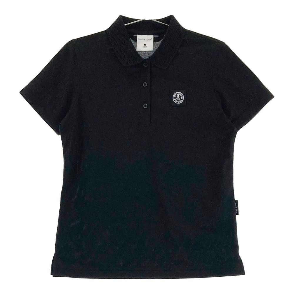 MARK & LONA 黒 ポロシャツ レディース 38サイズ MARK & LONA
