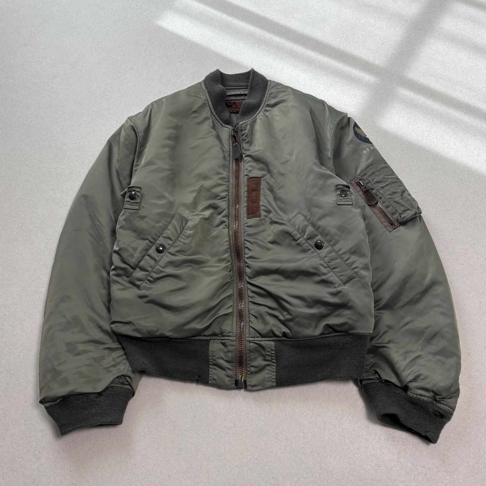 CAB CLOTHING flight jacket type B-15C ma1 ma-1 キャブクロージング