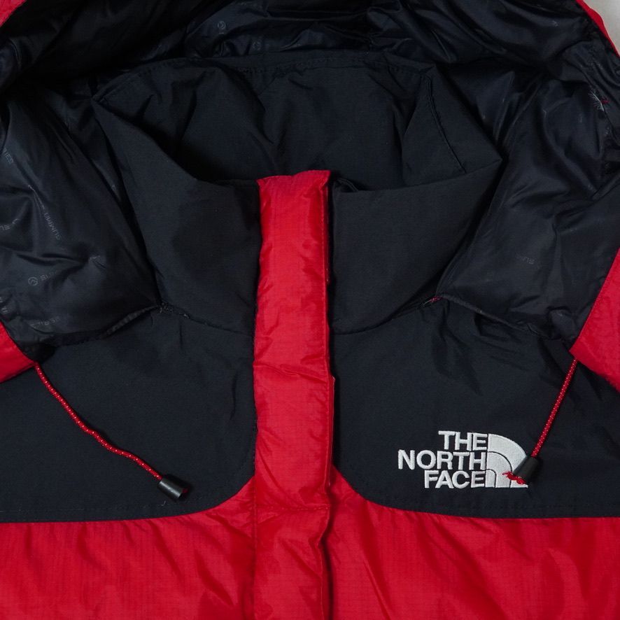 ノースフェイス THE NORTH FACE ダウンジャケット M ブラック×レッド