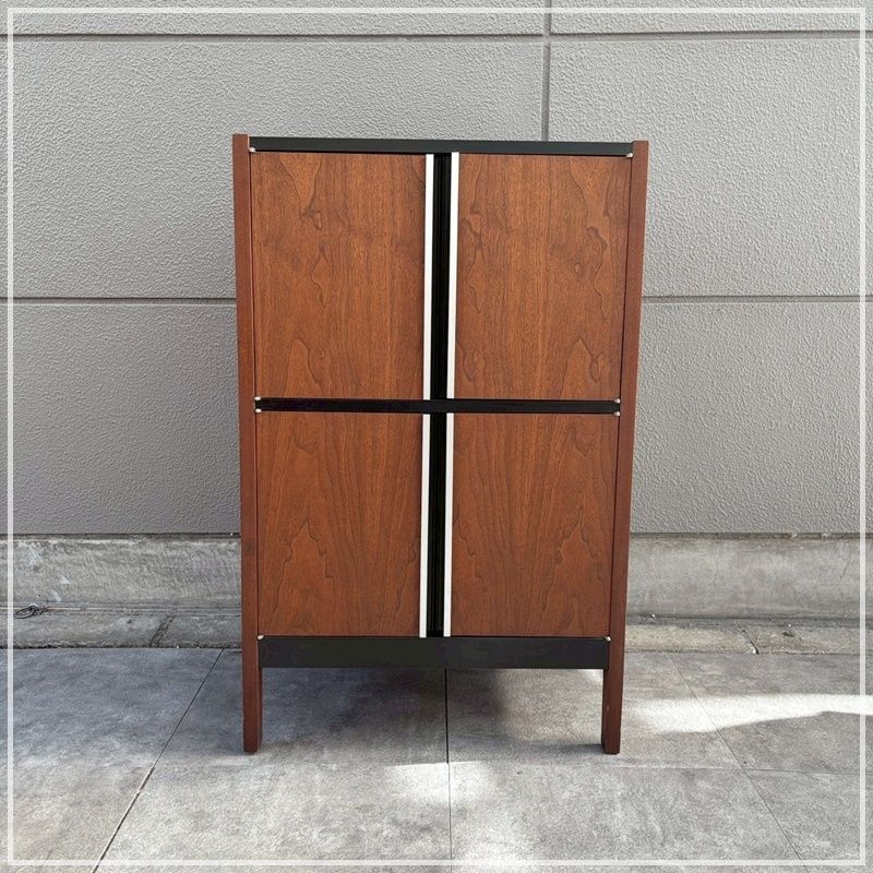 レコードラック ミッドセンチュリー ブラウンキャビネット 横浜市より