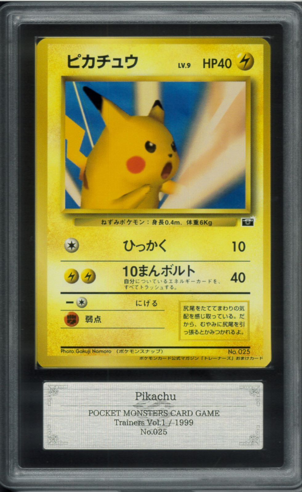 ARS9 旧裏 ポケモンカード ピカチュウ 1998 ARS9 旧裏 ポケモンカード