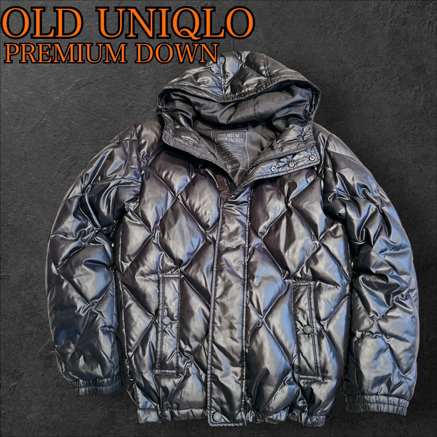 90s old UNIQLO ma1 M y2k 平成 グランジ 90s old UNIQLO ma1 M y2k