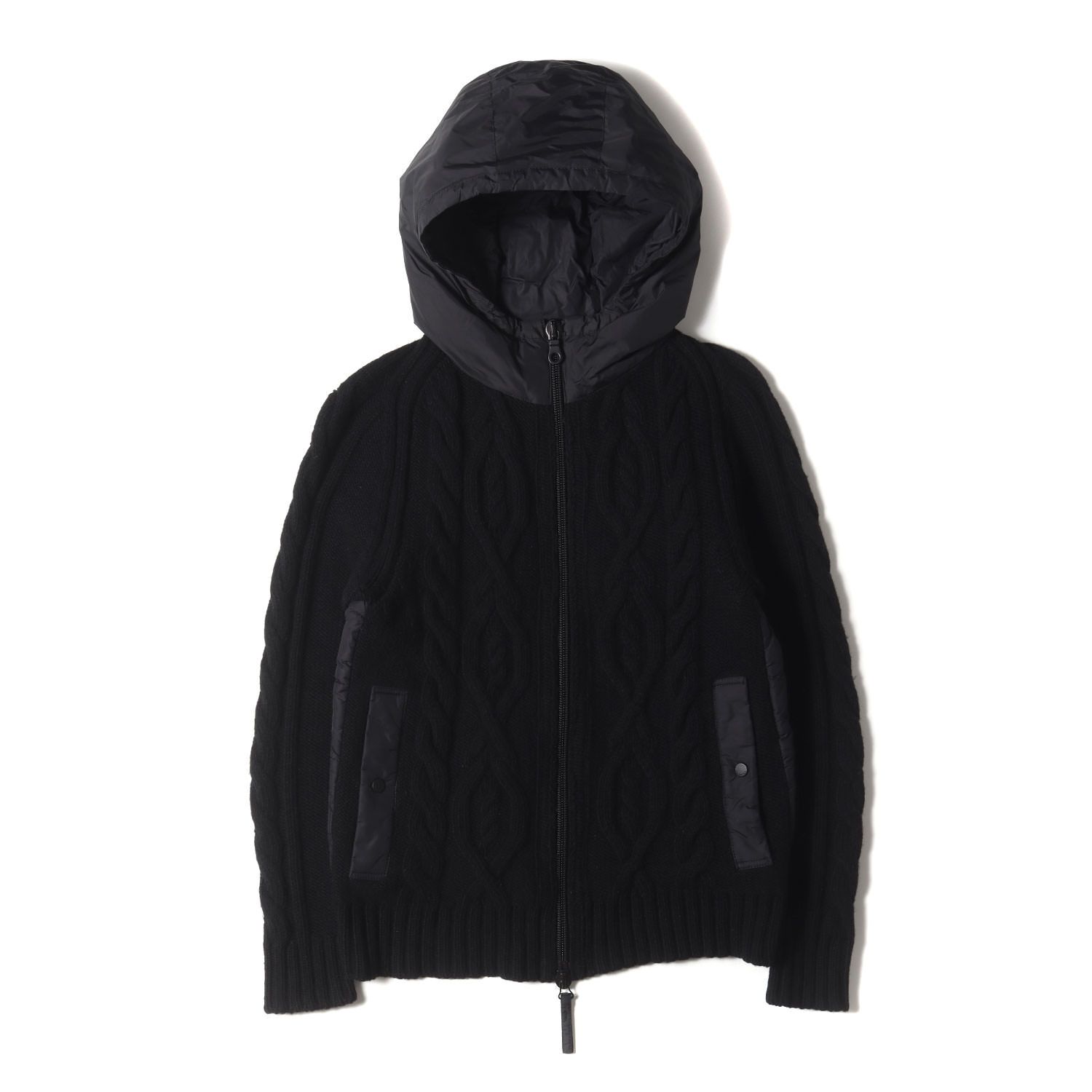 DUVETICA デュベティカ ジャケット ブラック 黒 サイズ:46 | ケーブル